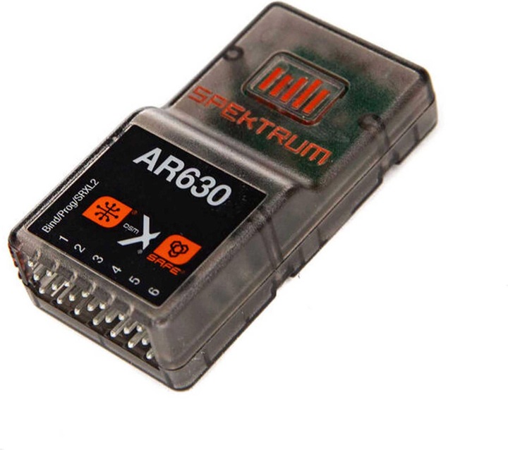 Actual product image Spektrum Receiver AR630 6 channel AS3X SAFE