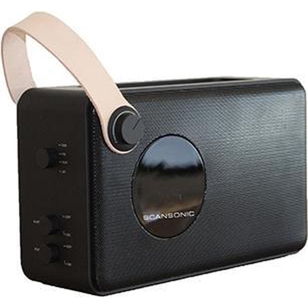 Scansonic Pa4600 (DAB, FM, Bluetooth), Radio, Nero