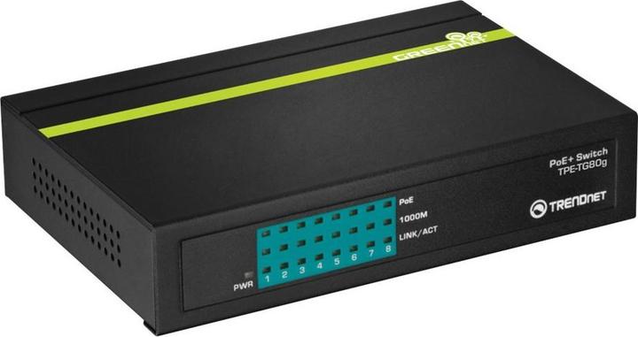 Trendnet TPE-TG80g PoE Switch GREENnet (8 Ports)