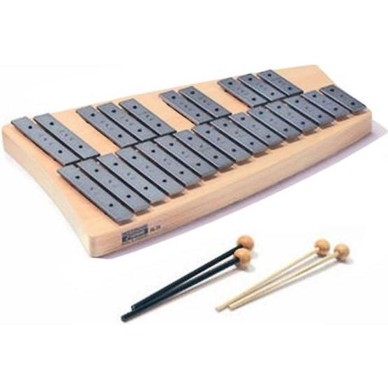 Sonor SG 25 Sopran Glockenspiel (Glocken), Perkussion, Silber