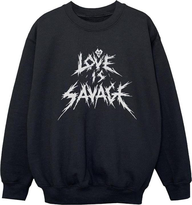 Produktbild Disney Villains Love Is Savage Sweatshirt Mädchen (140, 146)