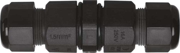 Actual product image Emos IP68 connector plug