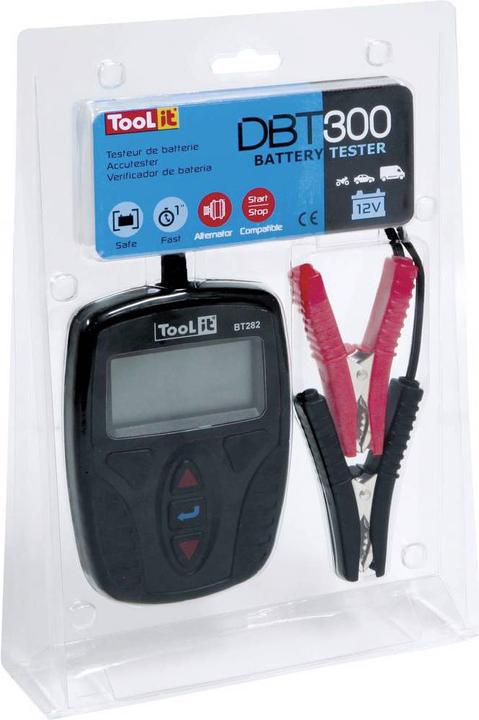 Actual product image Toolit Automotive Battery Tester Battery Voltage and State of Charge Meter DBT 300