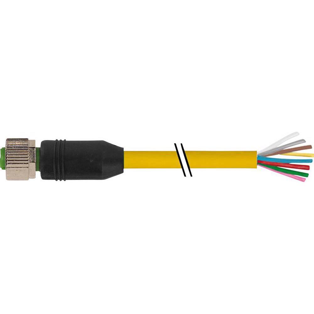 Murr Elektronik Sensor /Aktor Steckverbinder, unkonfektioniert 10.00 m 1 St., Elektronikkabel + Stecker, Gelb