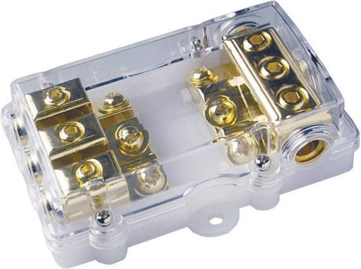 Sinuslive Car HiFi Mini ANL Sicherungshalter Sinus Live 3/3 Sicherungsverteilerblock (80 A)