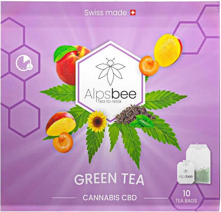 Produktbild AlpsBee CBD Green Tea (2.80 g)