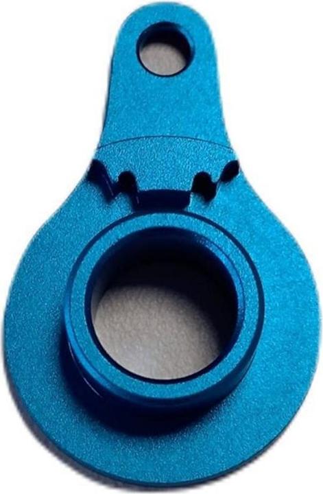 Tamiya Alu Ruderhorn Blau elox. H.T.Servo Saver