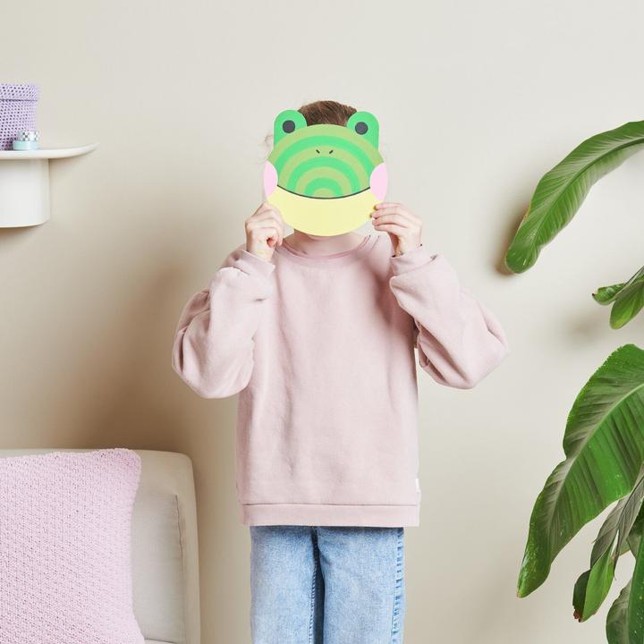 Actual product image Rico Design Malen nach Zahlen Set, Frosch, FSC 100%