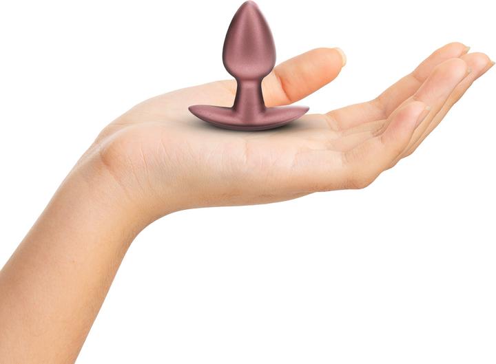 Produktbild Ouch! Smooth Silicone Anal Plug - Small - 2.6 / 6,5 cm - Rose Gold