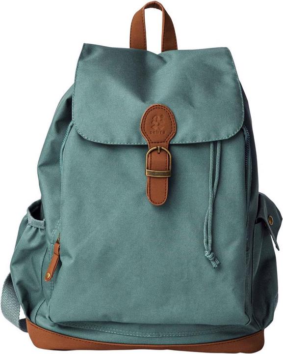 Actual product image Sebra Junior backpack spruce green