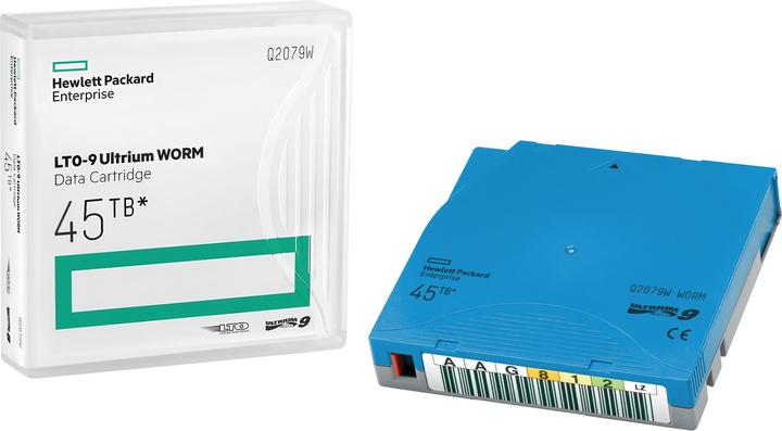 Produktbild HPE LTO-9 RW Custom Label 20 (LTO, 45000 GB)