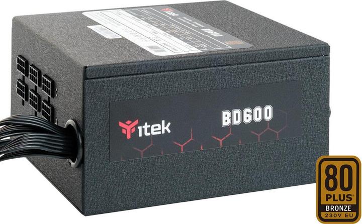 Image du produit Itek Alimentation ATX compatible BD600 - 600W (600 W)