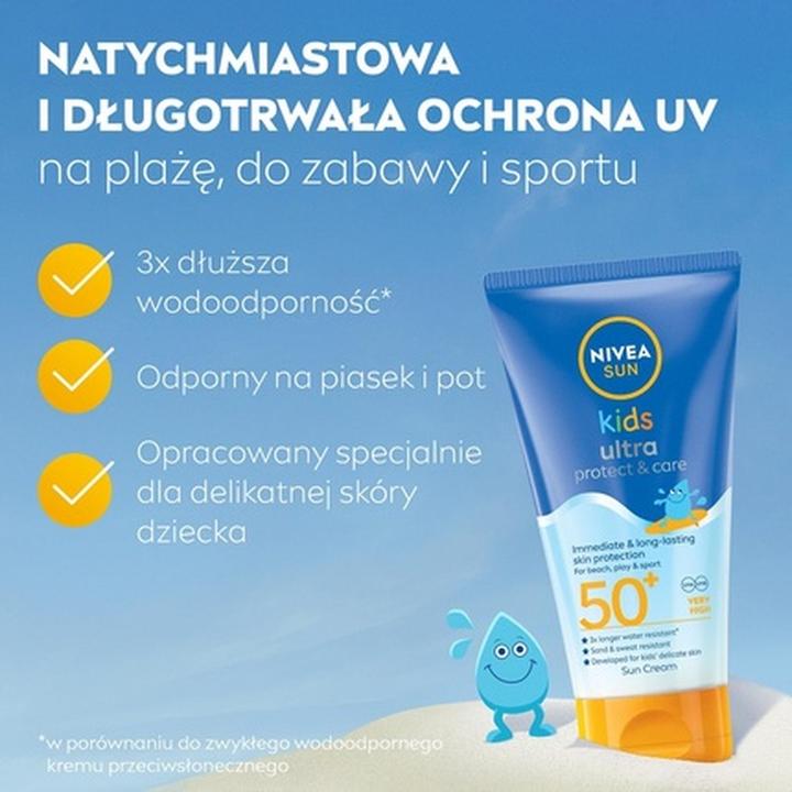 Produktbild NIVEA Sun Kids Swim & Play Spf50+ Sun Lotion For Children 150Ml (Sonnenlotion, SPF 50+, 150 ml)