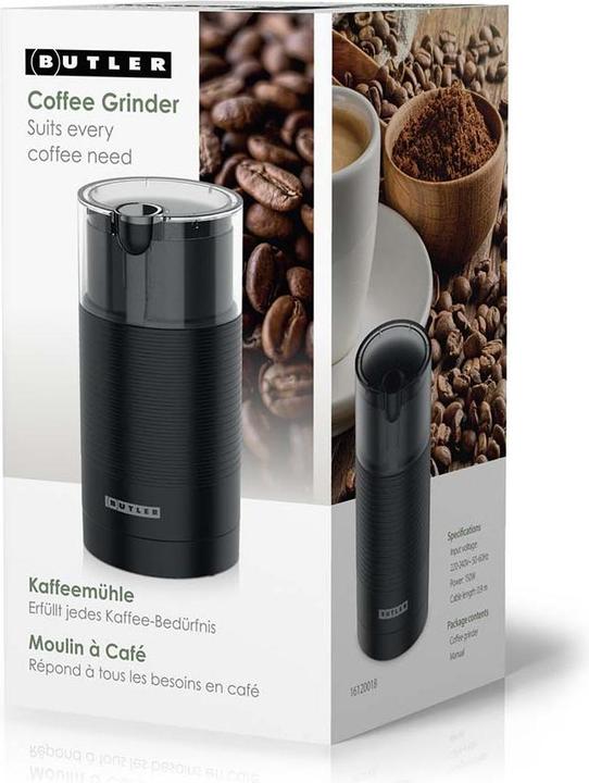 Produktbild Butler Kaffeemühle | 150W | 70g | Schwarz