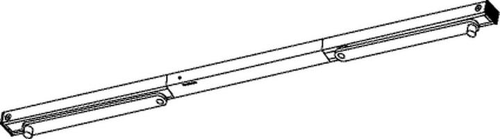 Immagine prodotto Geze Guida di scorrimento con leva per TS 5000 R-ISM (Porta camera, Porta d'ingresso, Porta di legno, Portafinestra, Interno)