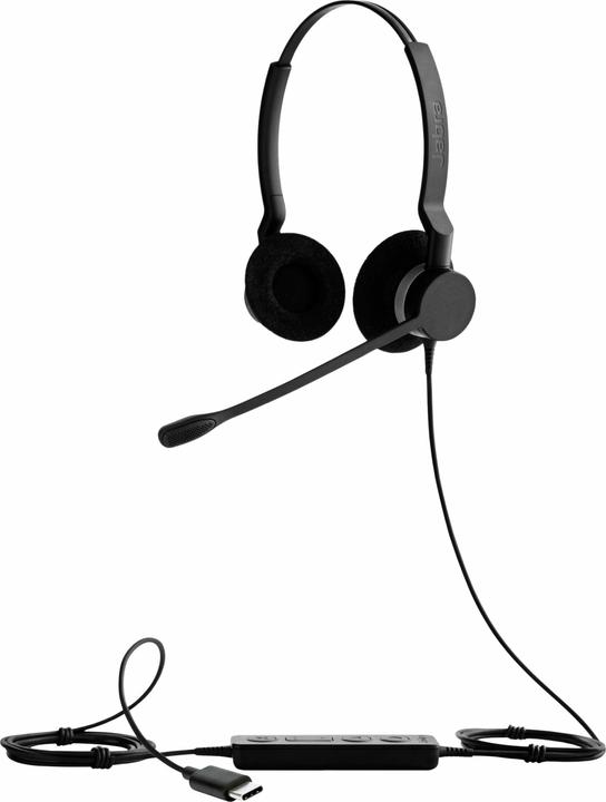 Actual product image Jabra BIZ 2300 UC Duo (Cable, USB-A)