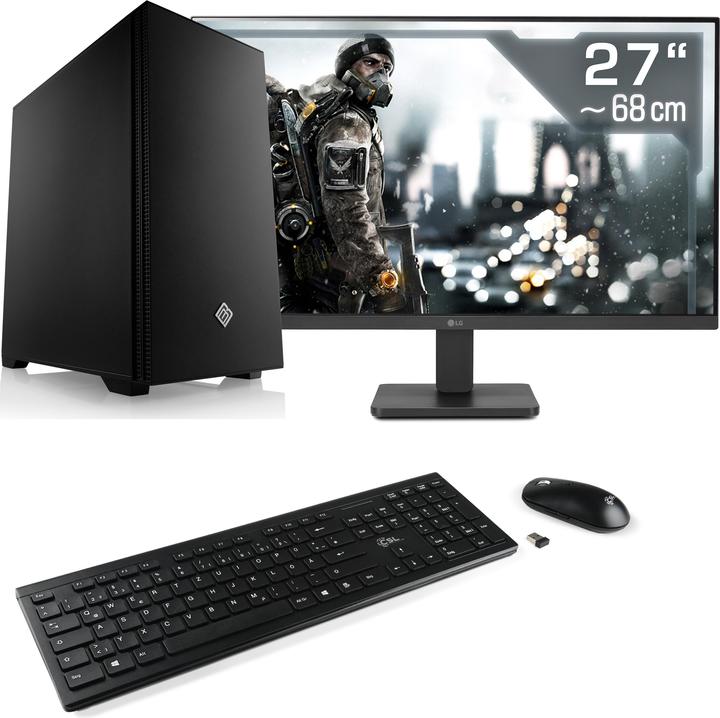 Image du produit CSL Gaming PC M11500H, QWERTZ Layout (DE) (1000 Go, 32 Go, AMD Ryzen 7 5700X, GeForce RTX 4060)
