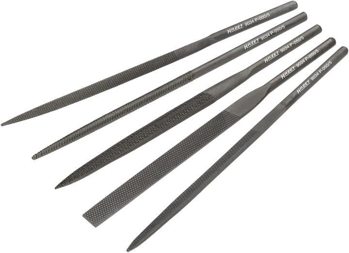 Produktbild HAZET Feilen Satz ∙ 5-teilig 9034P-050/5 (135 mm)