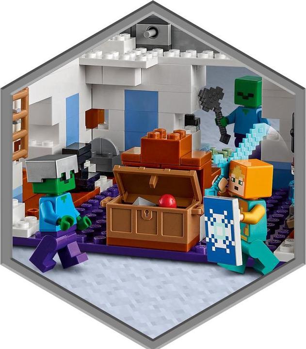 Produktbild LEGO Der Eispalast (21186, LEGO Minecraft)