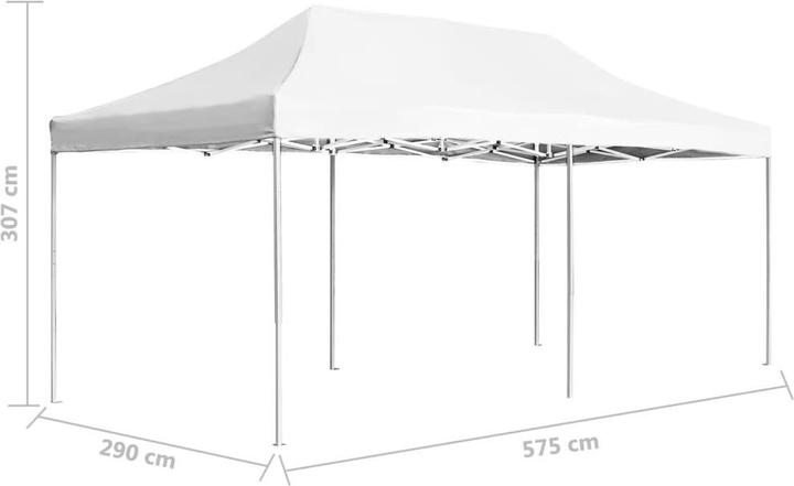 Actual product image vidaXL Partyzelt (575 cm, 290 cm)