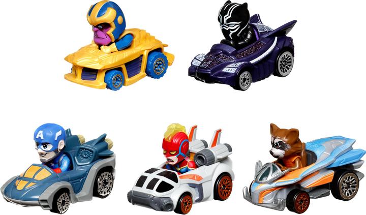 Actual product image Hot Wheels RacerVerse Marvel-Set