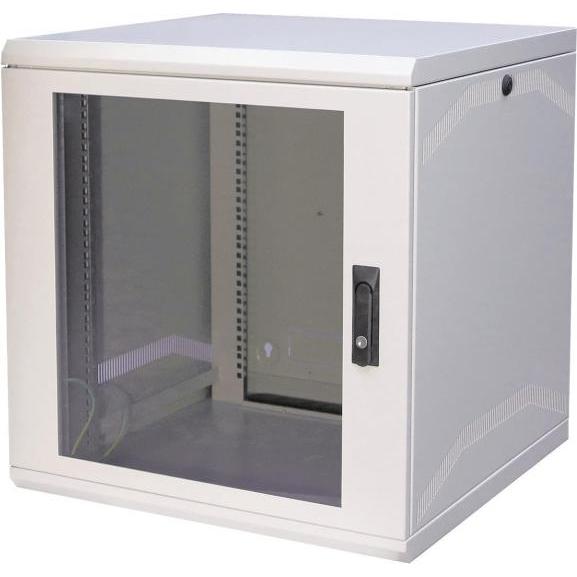 Thumbnail - Schweitzer EasyBox - Gehäuse - geeignet für Wandmontage - Hellgrau, RAL 7035 - 21U - 48.3 c (21 HE, 19 Zoll Rack), Serve...
