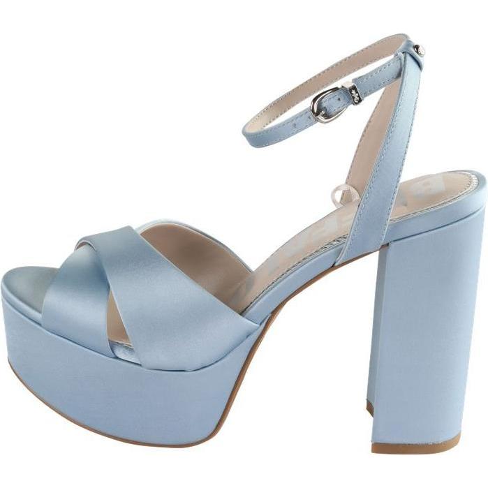 Buffalo, Damen, Sandalen, sandalen für en jessie cross - vegan, Blau, (41)
