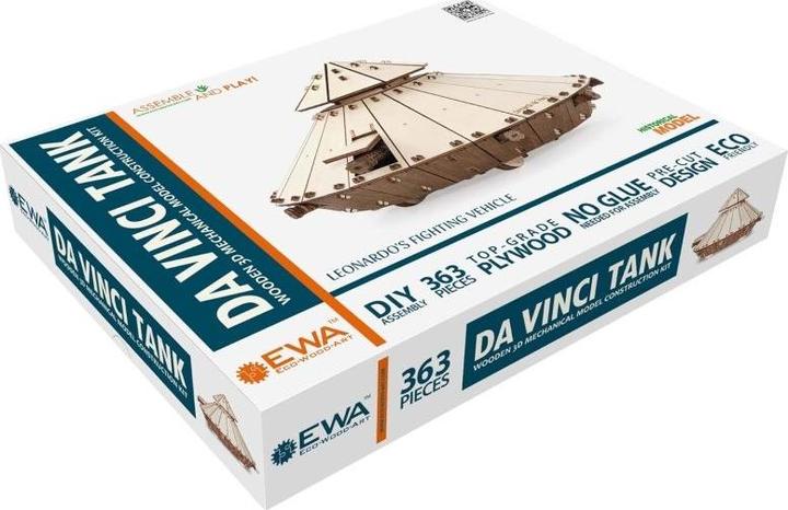 Actual product image Eco Wood Art DaVinci Tank