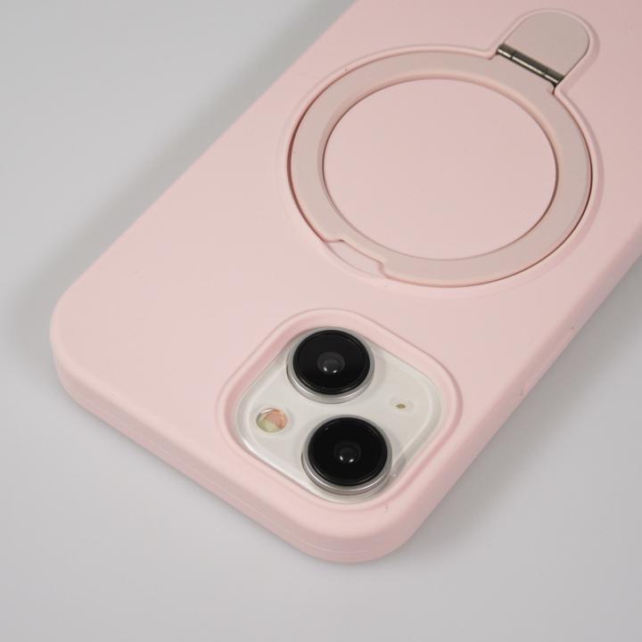 Produktbild PhoneLook Hülle Silikon matt MagSafe mit Haltering (Apple iPhone 14)