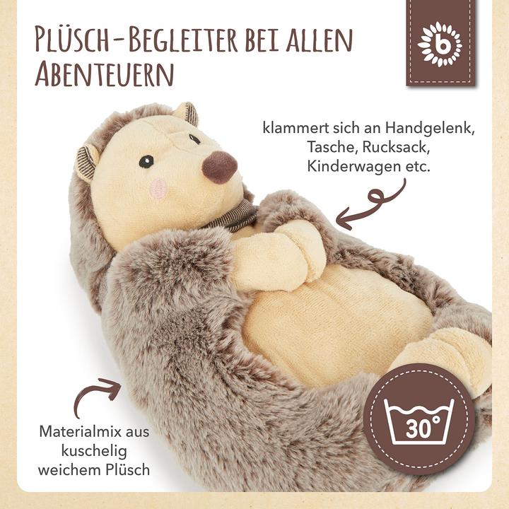 Image du produit Bieco Peluche hérisson Piksi avec aimants (30 cm)