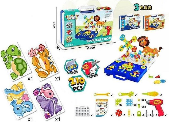 Adar Schraubpuzzle im Koffer