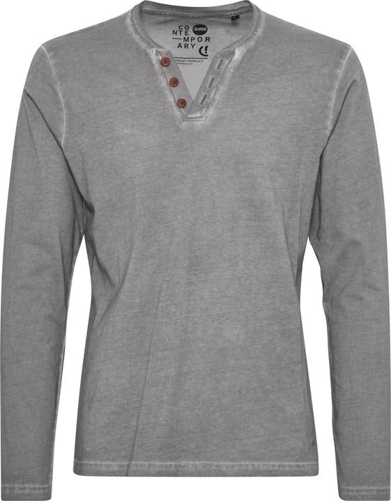 Immagine prodotto Solid Tinox - Maglie a manica lunga Con Collo A V da Uomo In Cotone 100% (S)