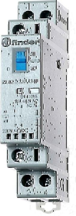 Actual product image Finder Installation contactor 230VAC/DC,2S,LED 22.32.0.230.4340