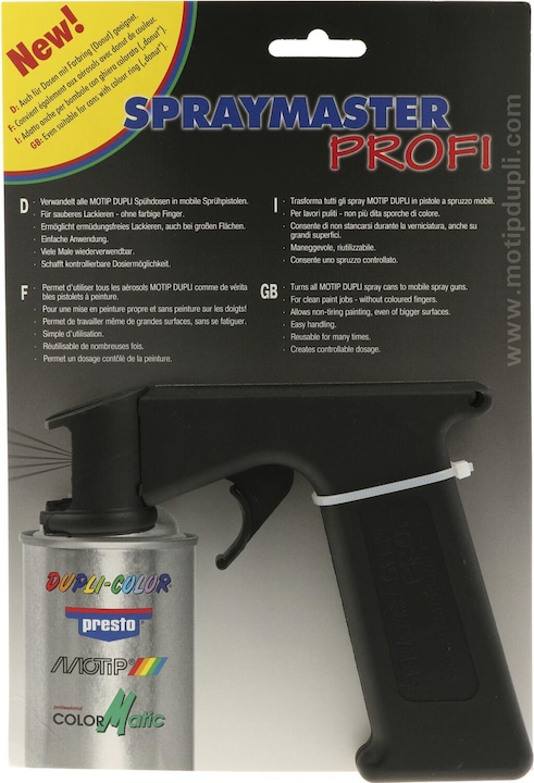 Actual product image Dupli-Color Spraymaster Professional (Black)
