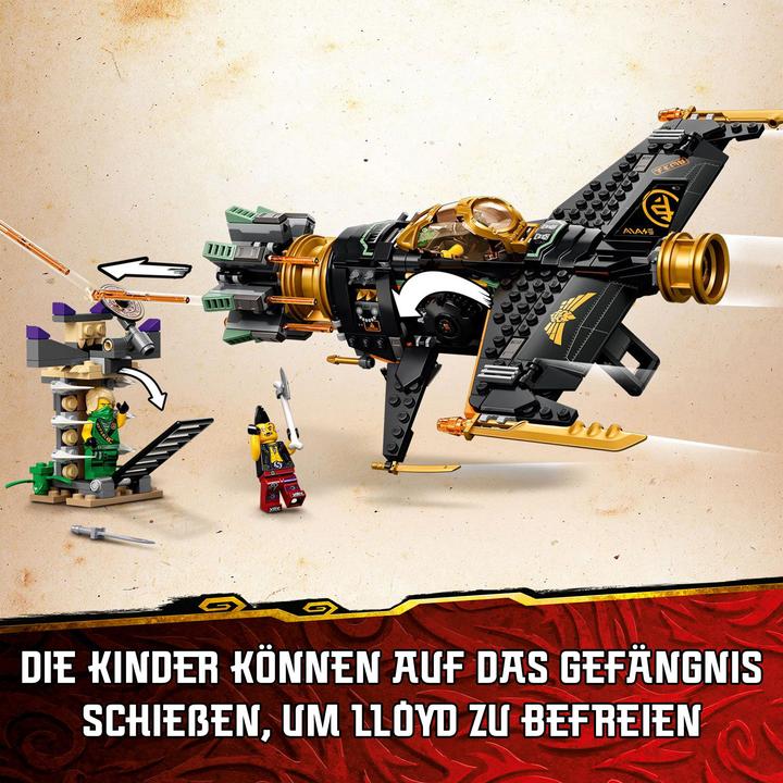 Image du produit LEGO Le jet multi-missiles (71736, LEGO Ninjago, LEGO difficiles à trouver)
