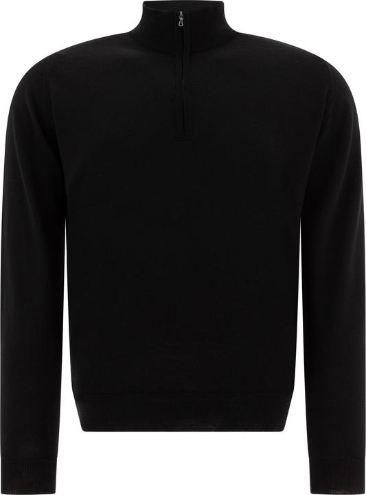 Produktbild John Smedley Merino wool "Tapton" half-zip sweater (M)