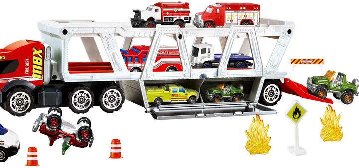 Actual product image Mattel Fire truck playset (SIOC)