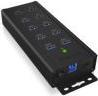 Immagine prodotto Icy Box Splitter 7x Port USB 3.0 HUB und 3 Ladeanschlüsse (USB-B, 10 porte)