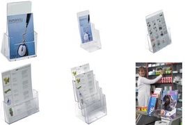 Actual product image Helit Table brochure holder the helpdesk (A4)