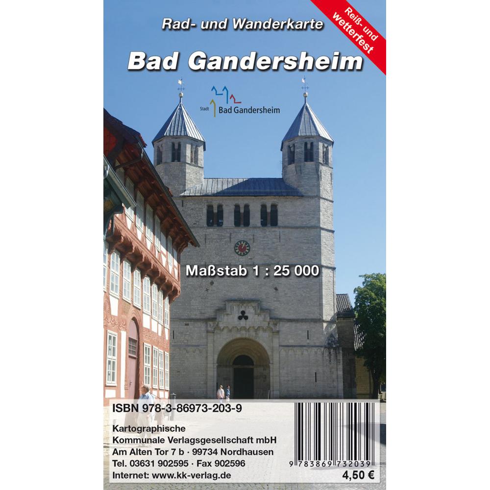 Bad Gandersheim, Landkarte