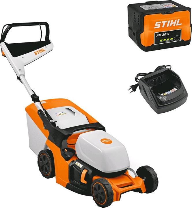 Image du produit Stihl Tondeuse à gazon sans fil RMA 443 Set AK 30 S et AL 101 (Fonctionnement sur batterie)