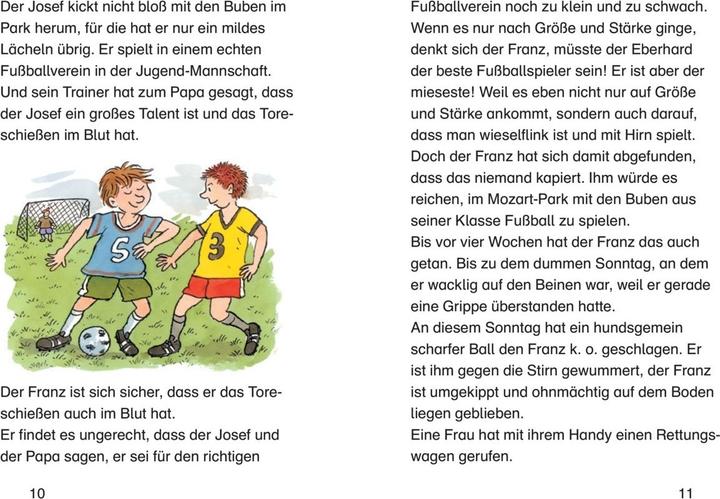 Produktbild Fussballgeschichten vom Franz (Deutsch, Christine Nöstlinger, 2019)