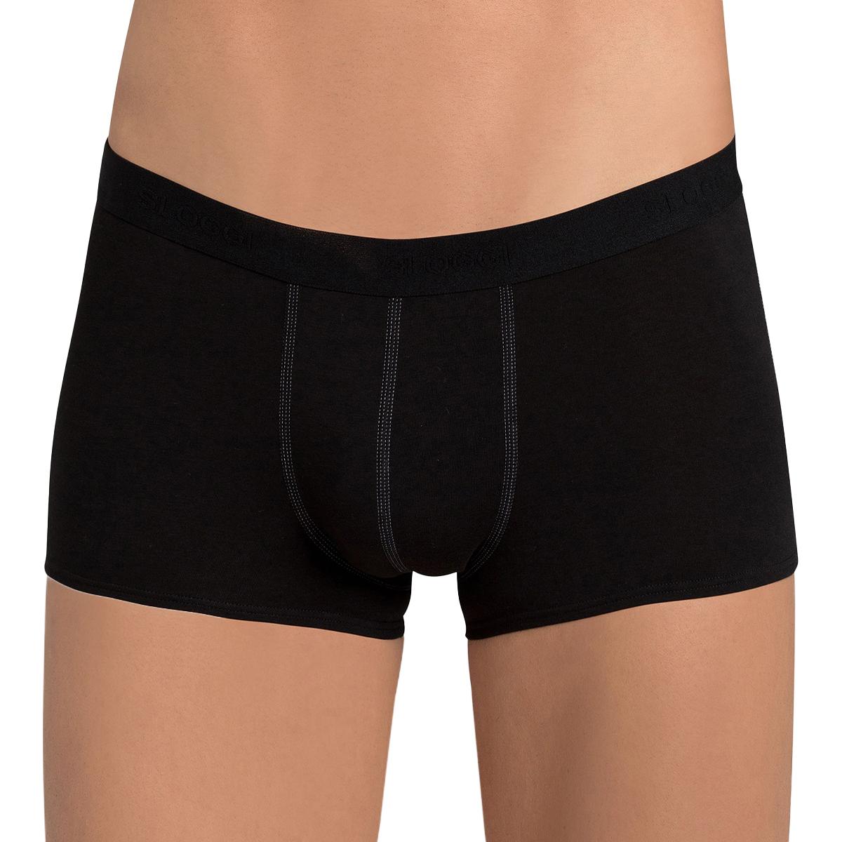 Thumbnail - Sloggi, Herren, Unterhosen, 6er Pack 24/7 Boxershorts - Hipster - Unterhose, Schwarz, (L, 6er Pack)