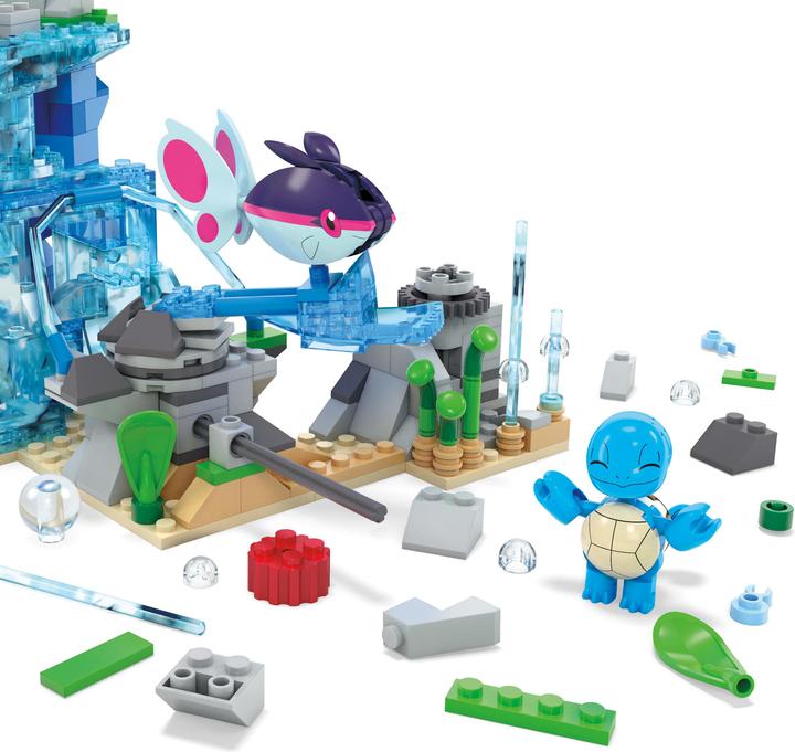 Produktbild MEGA Pokémon Wasserabenteuer Bauspielzeug-Set mit 3 Actionfiguren