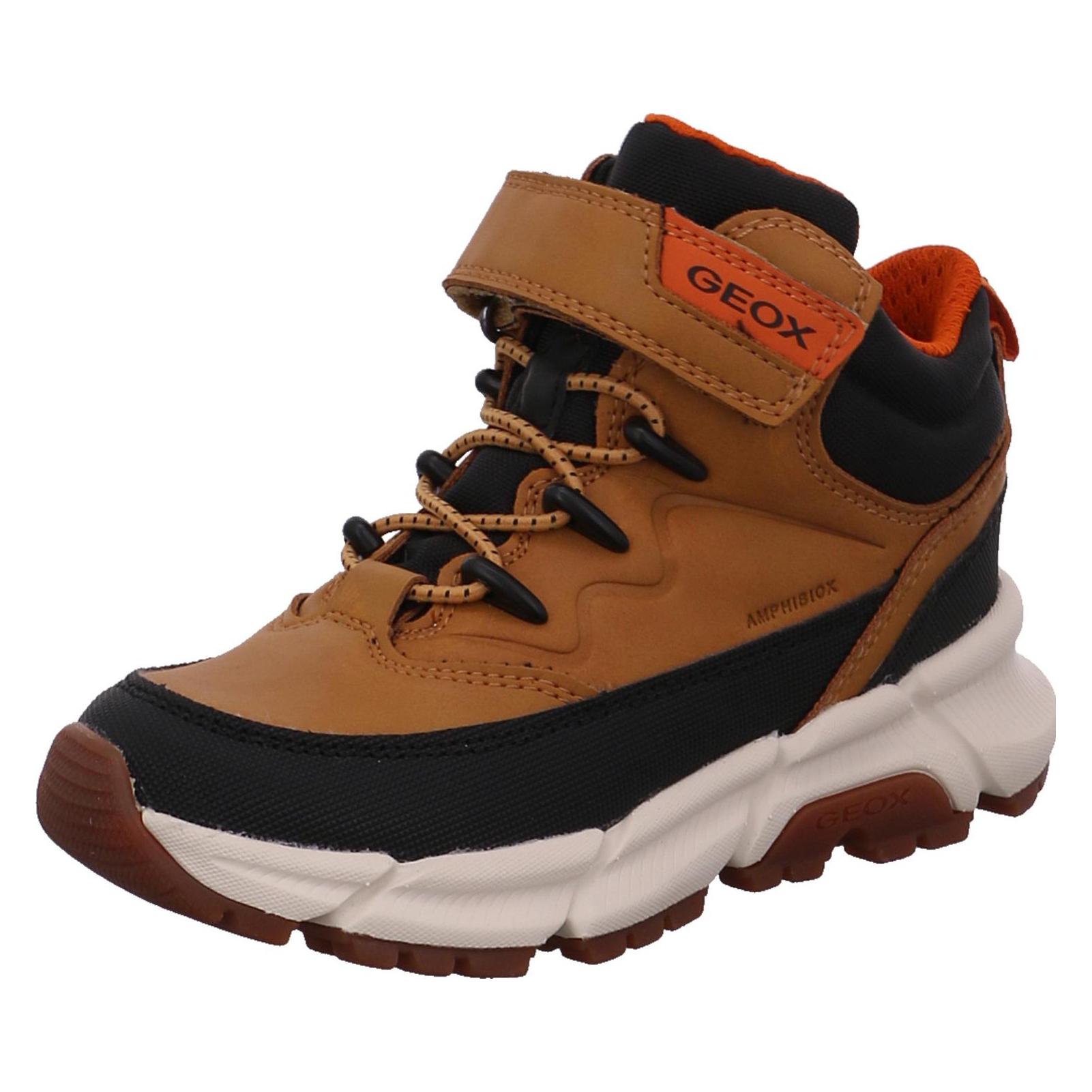 Geox, Jungen, Boots + Stiefel, J36LCG 0MEFU C2G9B, Gelb, (37)