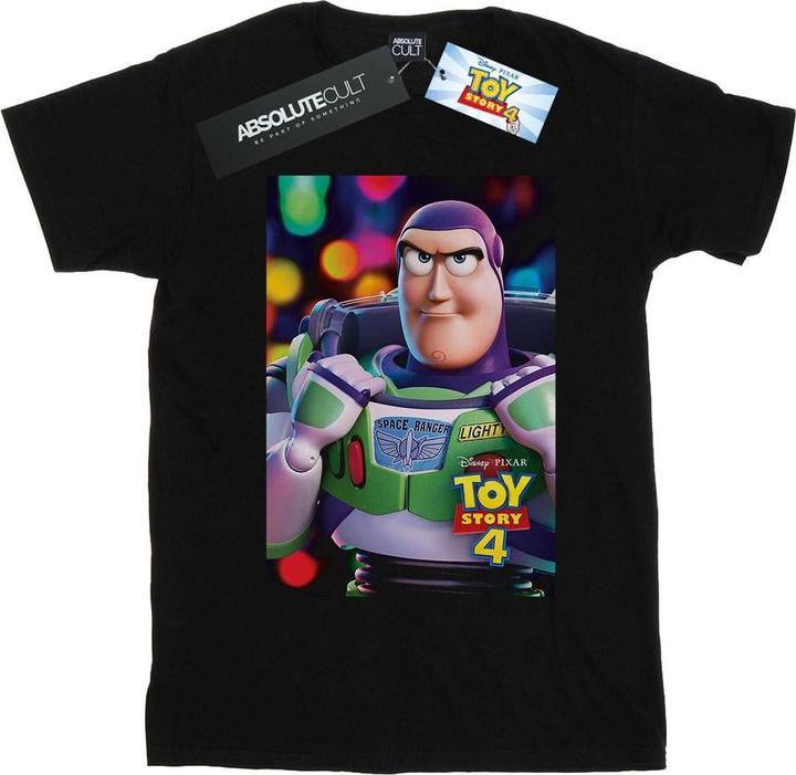Immagine prodotto Disney Toy Story 4 Buzz Lightyear Poster Maglietta Uomo (XL)