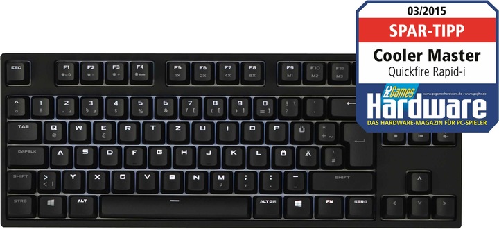 Produktbild Cooler Master Quick Fire Rapid I (DE, Kabelgebunden)