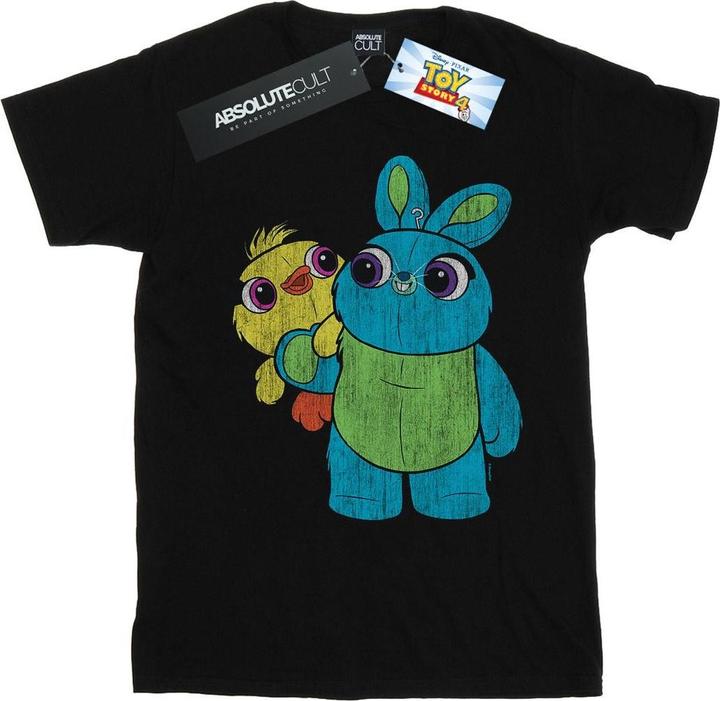 Produktbild Disney Toy Story 4 Ducky And Bunny Distressed Pose TShirt (XXL)
