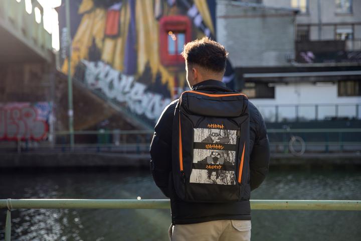 Actual product image Konix Naruto notebook bag (17 inch) backpack (27 l)