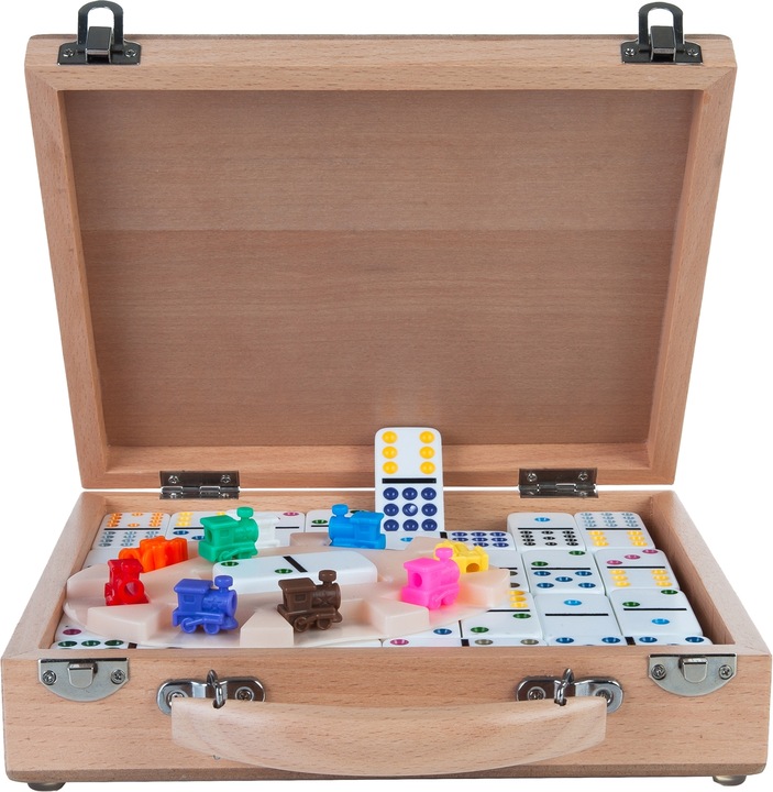 Actual product image Weible Mexican Train in a wooden case (French, German)